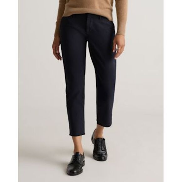 Quince Men Organic Stretch Cotton Chino Pants Black 6 - Picture 1 of 3